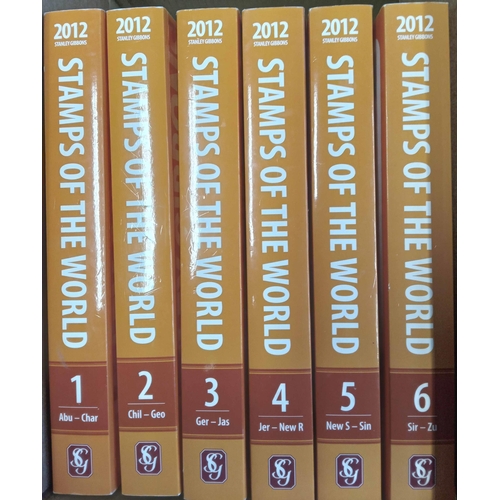 332 - SG STAMPS OF THE WORLD 2015: A full set of 6 vols. in good condition.