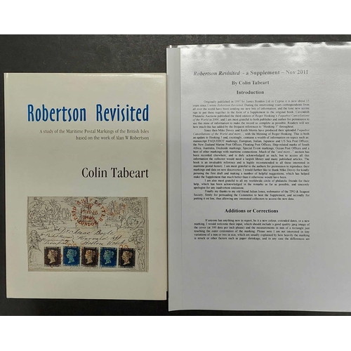 443 - ROBERTSON REVISITED by Tabeart, hardbound with dust wrapper in excellent condition. Also the Nov. 20... 