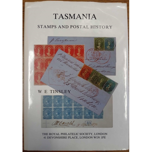 STAMPS & POSTAL HISTORY OF TASMANIA by Tinsley. Published by the RPSL