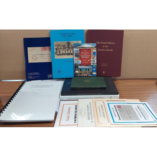 572 - CAYMAN ISLANDS: Carton inc. The Postal History of the Cayman Islands by Giraldi & McCann (1989), har... 