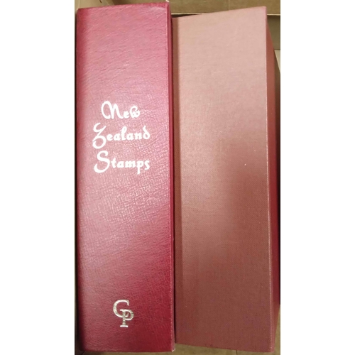 644 - CAMPBELL-PATERSON - CATALOGUE OF NEW ZEALAND STAMPS with supplements up to 2022, in 2 binders (one o... 