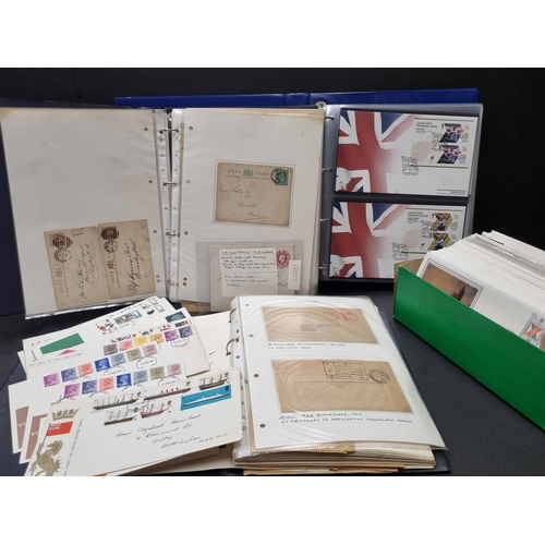 29 - GB ASSORTED COVERS & POSTAL STATIONERY: Two cartons with 5 binders of QV- QEII postal stationery dem... 