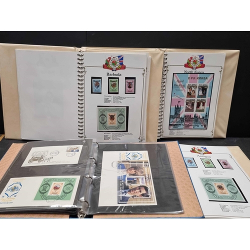 73 - MODERN ROYAL WEDDINGS COLLECTION: 8 cartons holding 38 mainly padded binders (some SG with slipcases... 