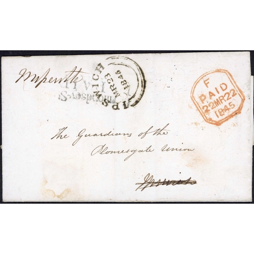 ** MOSTLY 19th CENTURY PRESTAMP GROUP; Range in small box inc. 1761 E