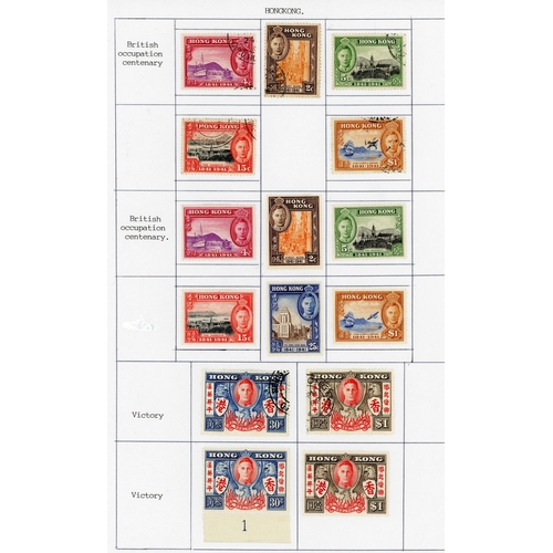 27 - QV-KGVI MINT & USED A-Z COLLECTION: Mostly used ranges of lower to mid-range values from a wide vari... 