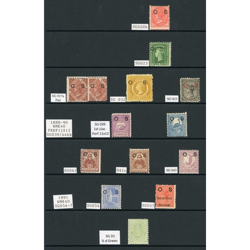 360 - CROWN OVER A & LATER PRINTINGS; Mint unmounted range with 1905 ½d, 1d (5 inc. a marginal block of fo... 