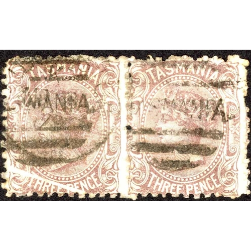 394 - 1871 AND 1880/91 3d CHALON; Range with 1871 Perf 11½ mint or unused (5 - shades), used (26 inc. a pa... 