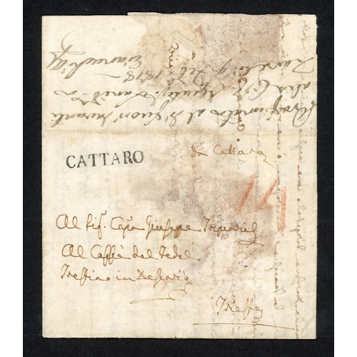 60 - TREBLE DISINFECTED MAIL TO VIENNA; Pair with 4 Sep. 1831 official E to Vienna ex Posen where awl-pun... 