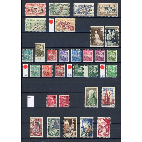 541 - 1946-1994 PREDOMINANTLY MINT COLLECTION (much unmounted) housed in 3 stock books. Very fine and fres... 