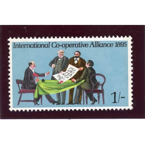 1449 - 1970 ANNIVERSARIES ISSUE - MISSING/SHIFTED COLOURS GROUP: Unmounted mint group inc. 5d value (Declar... 