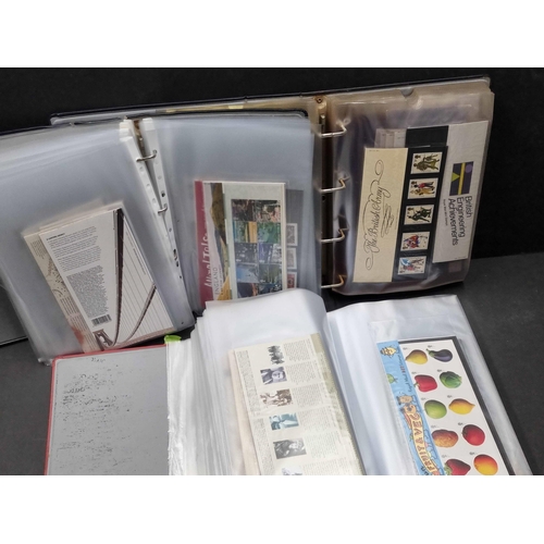 1485 - SEEMINGLY COMPLETE RUN OF 1976-2008 PACKS: Three cartons with 7 binders well-filled with fine mint p... 