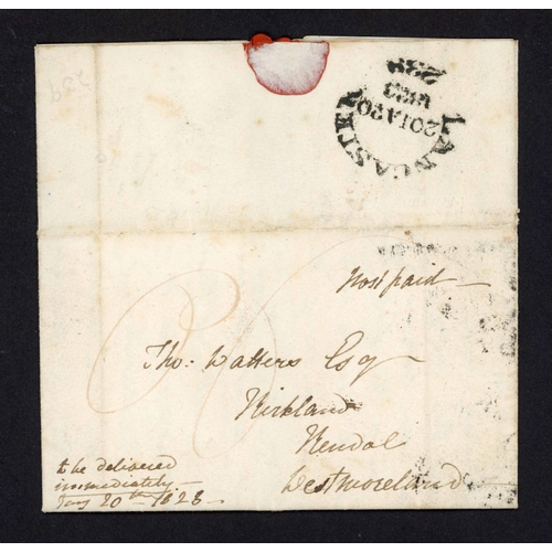 1847 - DALTON IN FURNESS TO LEYLAND INC. PPC 1823-2008 Town and village postmarks collection on cover & PPC... 