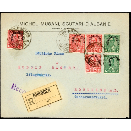 207 - RUSSIA, POLAND, ALBANIA, ETC. - MAINLY PRESTAMP MAIL TO OTHER COUNTRIES: An 1817-1982 group inc. 184... 