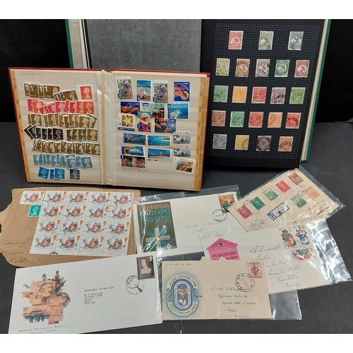 23 - FOREIGN & COMMONWEALTH COLLECTIONS: Carton holding 4 springback albums and a binder with A-Z, early ... 