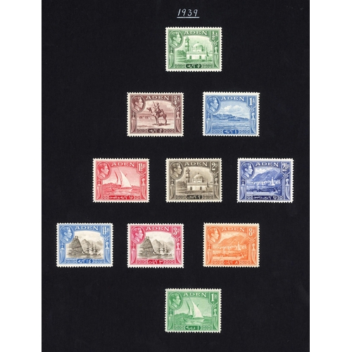 48 - COMMONWEALTH MISCELLANY of single country lots on stock sheets & album leaves. Includes 1938 KGVI Ba... 