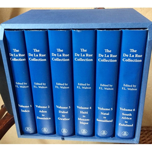 135 - HIGHLY IMPORTANT LIMITED EDITION The De La Rue Collection BOXED SET OF SIX VOLUMES: Superb book publ... 