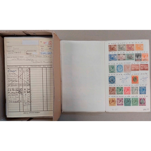 1230 - OLD WORLDWIDE CLUB BOOKS: Small box holding 19 remaindered club books. Mostly still well filled with... 