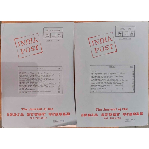 1030 - INDIA POST: Journal of the India Study Circle. from vol. 1 no. 1 (1967) to 1992. Not checked for com... 