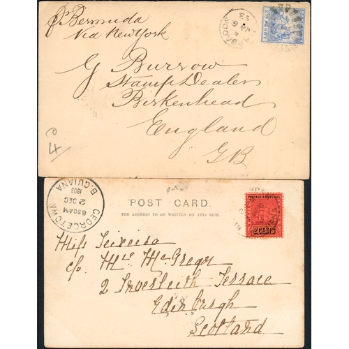 1231 - EARLY COMMONWEALTH COVER MISCELLANY: Includes 1826 EL from Gibraltar to Genoa with disinfection slit... 