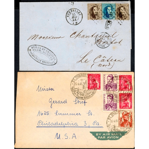 1232 - EARLY TO MODERN GB & FOREIGN COVER MISCELLANY: Includes commercial, philatelic and other items, etc.... 