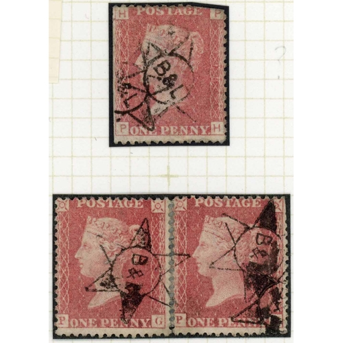 173 - WALES - BANGOR CONNECTIONS: 1864-1938 range on leaves inc. 1864 env. with fine star 