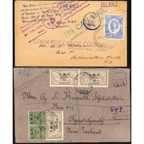 260 - AUSTRALASIAN/PACIFIC ISLAND SEAPOST: 1900-87 selection inc 1913 Caroline Islands to Germany with pai... 