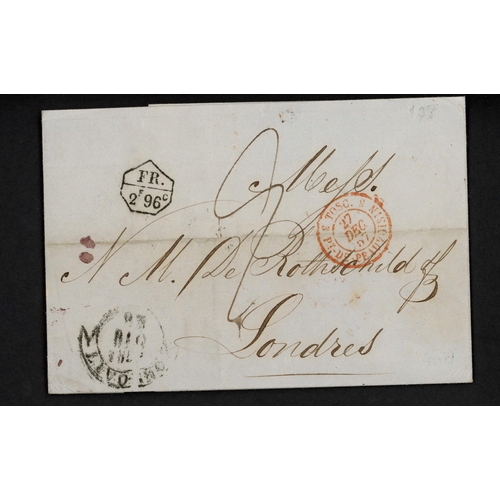 284 - ITALY/GREECE - UNPAID COVERS WITH 