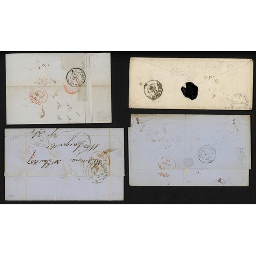 284 - ITALY/GREECE - UNPAID COVERS WITH 