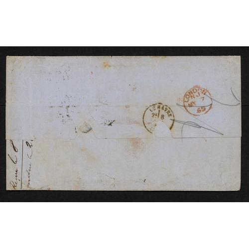 290 - MADEIRA/FRANCE - THREE UNPAID COVERS TO LE HAVRE WITH CIRCLE 