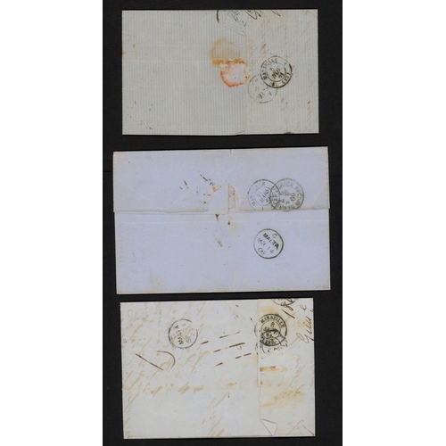 293 - MALTA/VENICE/SWITZERLAND - THREE UNPAID COVERS TO MALTA WITH 