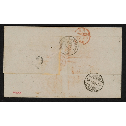 349 - GUATEMALA/SWITZERLAND - UNPAID COVER WITH SCARCE 