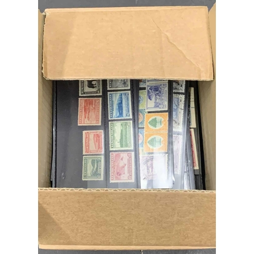 36 - GB & COMMONWEALTH: Assembled on stockcards in a small box. Early to modern period, mint/used with go... 