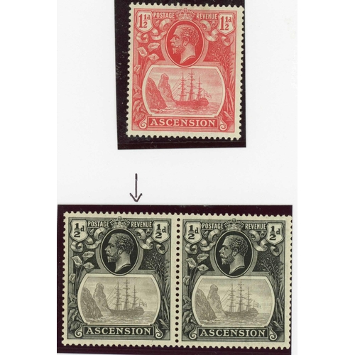 467 - 1924-33 MINT GROUP with ½d , 1d (3) to 3/- (diagonal crease), ½d mint pair and used single (blunt co... 