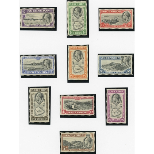 475 - 1934 KGV SELECTION with mint ½d to 3d (2) & 5d to 5/-, used with ½d to 2/6d (2) & 5/-. Also a group ... 