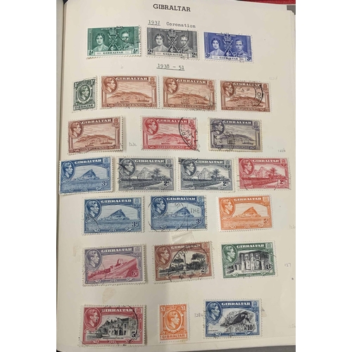 73 - KGVI MINT COLLECTION PLUS KGVI/QEII GIBRALTAR & OMNIBUS SETS: Three albums, one housing an A-Z KGVI ... 