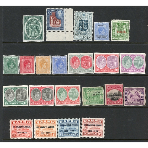 74 - KGVI MINT RANGES ON STOCK SHEETS: A mainly unmounted mint assembly. Includes New Guinea (Coronation ... 