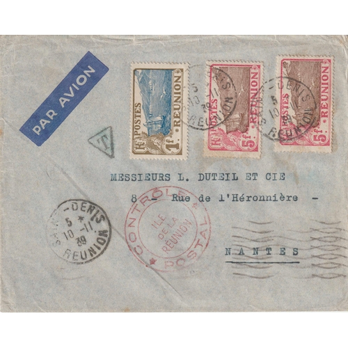 771 - NORTH AFRICA - MOROCCO: Two volumes with well-annotated ranges of cards & covers to non-French addre... 