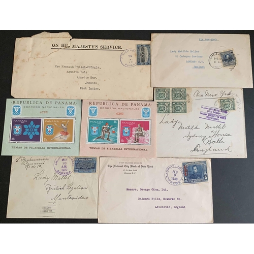 88 - CENTRAL AMERICA: An assembly of stamps (mostly used) and covers from Costa Rica, Cuba, Dominican Rep... 