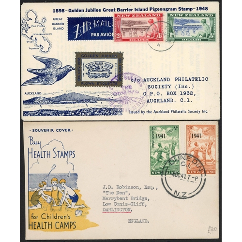 934 - KEVII-KGVI CARD & COVER GROUP: Useful selection of FDCs, commemorative covers, KEVII inland postcard... 