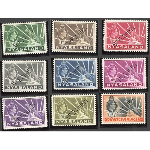 967 - 1938-44 KGVI DEFINITIVE SET PERFORATED 