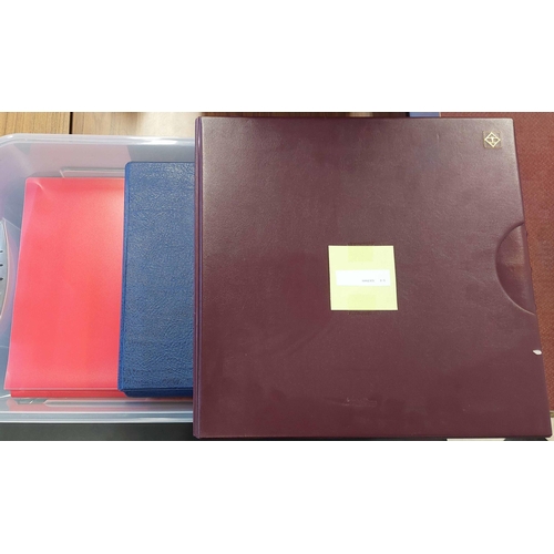 23 - LARGE FORMAT BINDERS/FOLDERS housing an accumulation of mainly GB QEII pre-decimal half-sheets and o... 