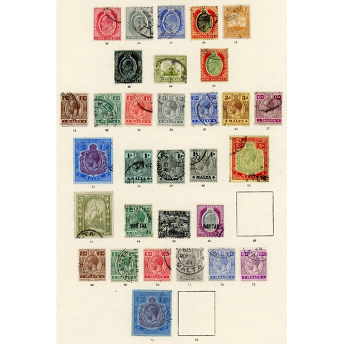 885 - QV-KGV FINE USED COLLECTION ON SG 