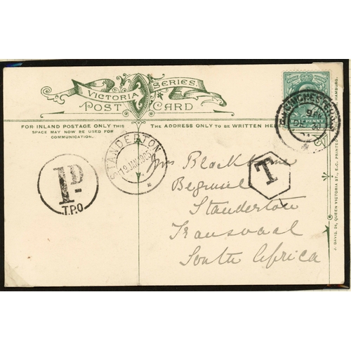 177 - SOUTHERN AFRICAN - CGH/NATAL/TRANSVAAL INC. T.P.O.s, FIELD P.Os, ETC.: 1890-1958 group with a large ... 