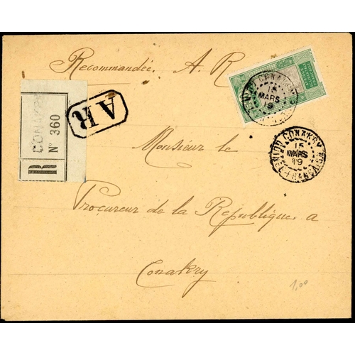 254 - AFRICA - (WEST, SOUTH, EAST & NORTH) - PRE WWII COVERS (+ AZORES & INDIAN OCEAN): 1896-1940 group of... 