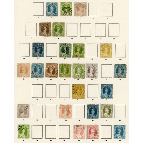 632 - FINE USED 1860-1908 COLLECTION ON SG 