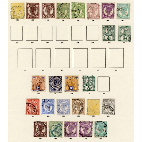 632 - FINE USED 1860-1908 COLLECTION ON SG 