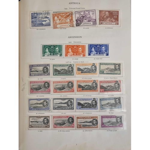 64 - KGVI STAMP COLLECTION: A substantial, predominantly mint, collection  in a Gibbons George VI stamp a... 