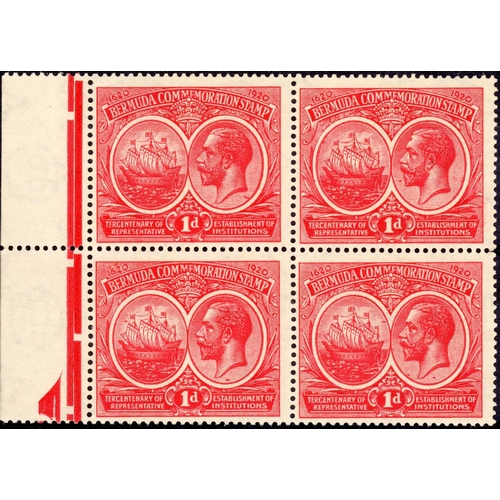 680 - 1920-21 TERCENTENARY ISSUE: A die proof of the vignette plate  on card (92 x 66 mm) endorsed 