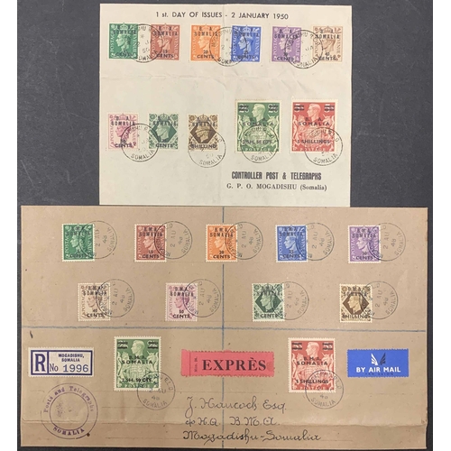 690 - 1941-1950 COVER COLLECTION INC. O.A.S., P.O.W., & FDCs, ETC: Binder housing a collection of covers i... 