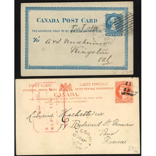 704 - LATE 19th & EARLY 20th C. MAIL: Collection of QV to early QEII cards & covers inc. good variety of u... 